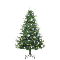 Albero di Natale artificiale preilluminato con set di palline 3395340