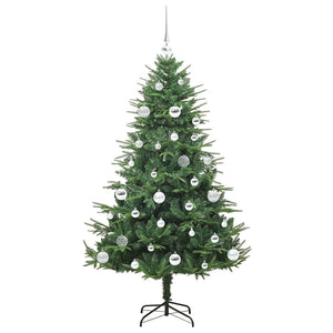 Albero di Natale artificiale preilluminato con set di palline 3395340