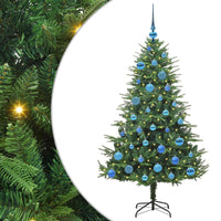 Albero di Natale artificiale preilluminato con set di palline 3395342