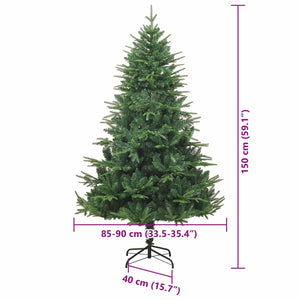 Albero di Natale artificiale preilluminato con set di palline 3395342