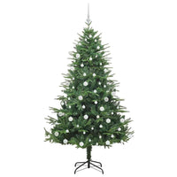 Albero di Natale artificiale preilluminato con set di palline 3395351