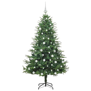 Albero di Natale artificiale preilluminato con set di palline 3395351