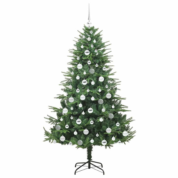 Albero di Natale artificiale preilluminato con set di palline 3395353
