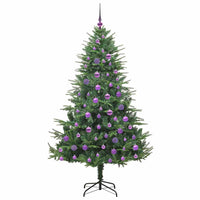 Albero di Natale artificiale preilluminato con set di palline 3395354