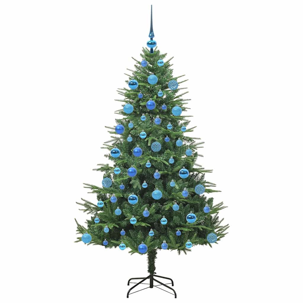 Albero di Natale artificiale preilluminato con set di palline 3395355