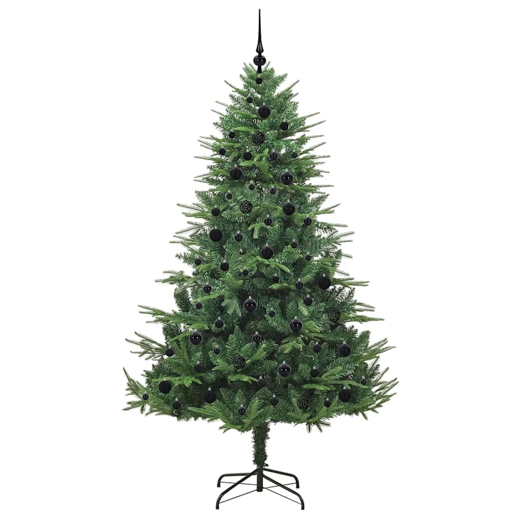 Albero di Natale artificiale preilluminato con set di palline 3395358