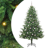 Albero di Natale artificiale preilluminato con set di palline 3395359