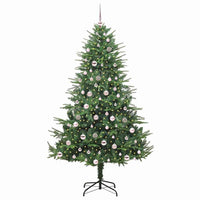 Albero di Natale artificiale preilluminato con set di palline 3395359