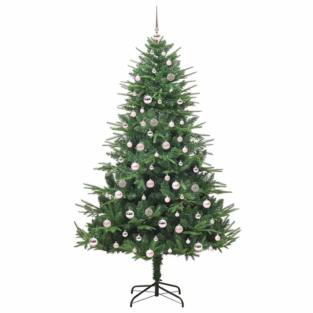 Albero di Natale artificiale preilluminato con set di palline 3395359