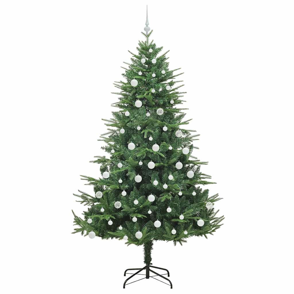 Albero di Natale artificiale preilluminato con set di palline 3395360
