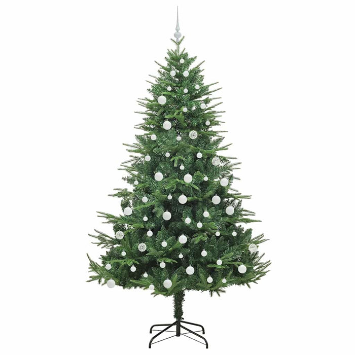 Albero di Natale artificiale preilluminato con set di palline 3395360