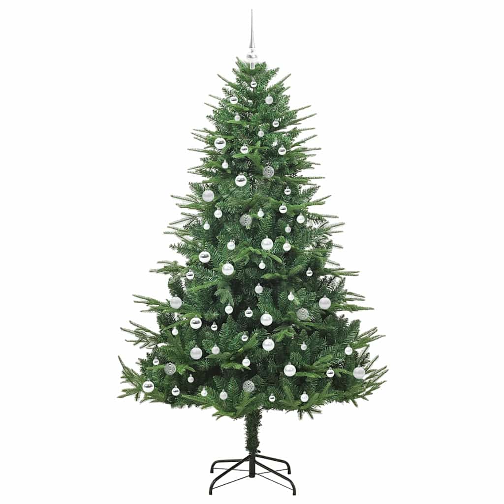 Albero di Natale artificiale preilluminato con set di palline 3395362