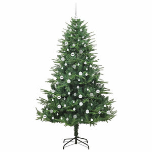 Albero di Natale artificiale preilluminato con set di palline 3395362