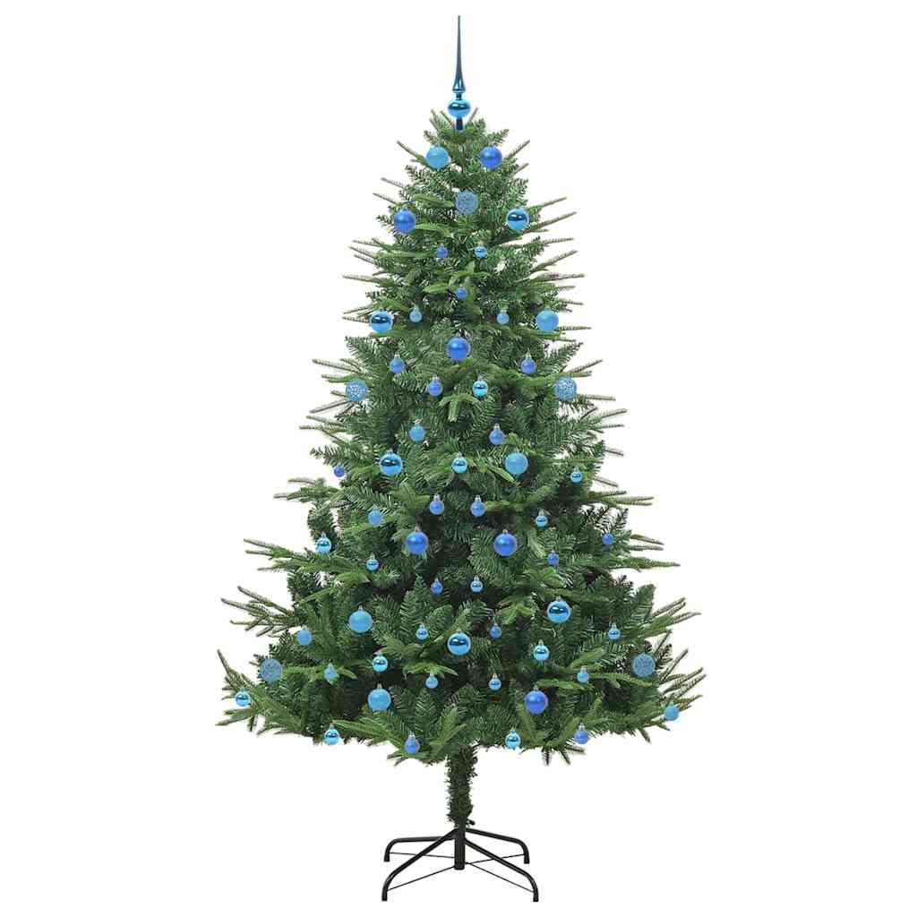 Albero di Natale artificiale preilluminato con set di palline 3395364