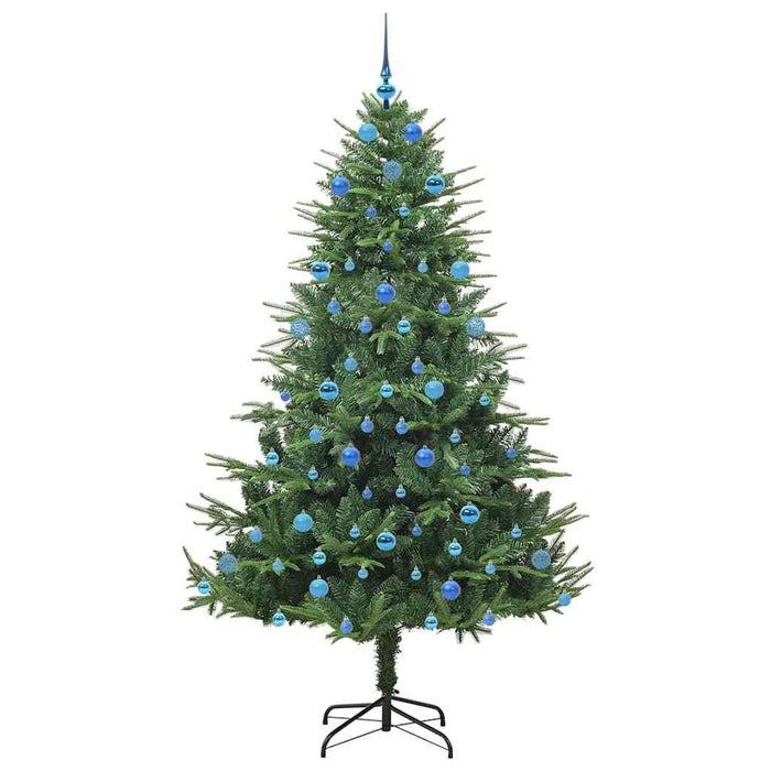 Albero di Natale artificiale preilluminato con set di palline 3395364