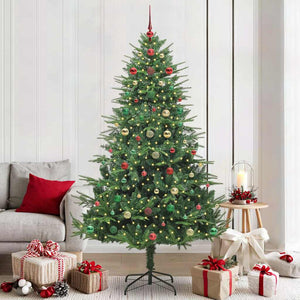 Albero di Natale artificiale preilluminato con set di palline 3395365