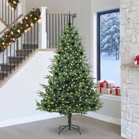 Albero di Natale artificiale preilluminato con set di palline 3395367