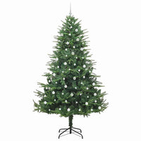 Albero di Natale artificiale preilluminato con set di palline 3395369