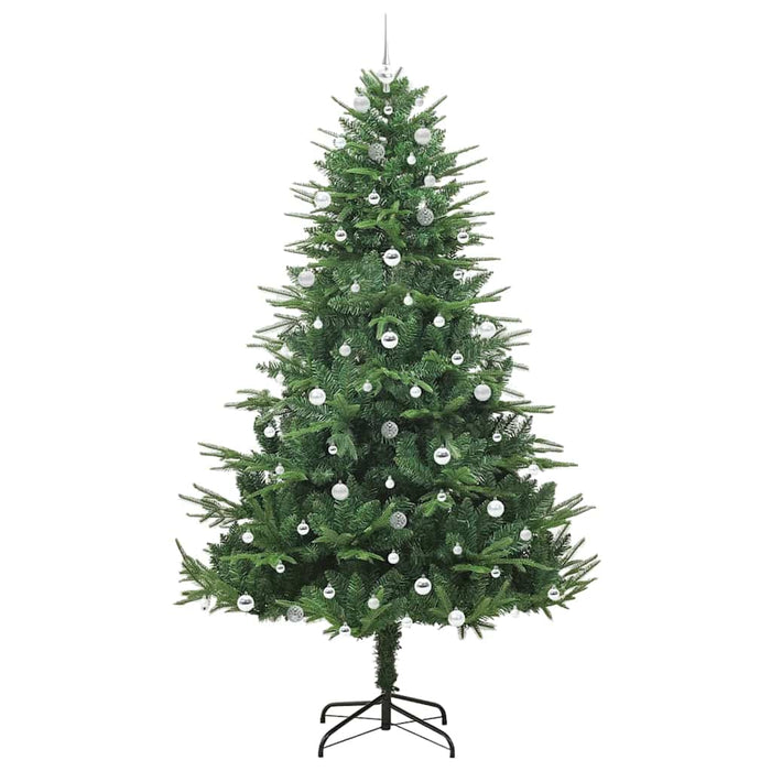 Albero di Natale artificiale preilluminato con set di palline 3395371