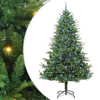 Albero di Natale artificiale preilluminato con set di palline 3395373