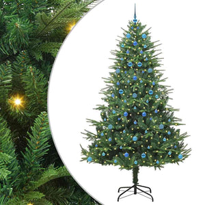 Albero di Natale artificiale preilluminato con set di palline 3395373