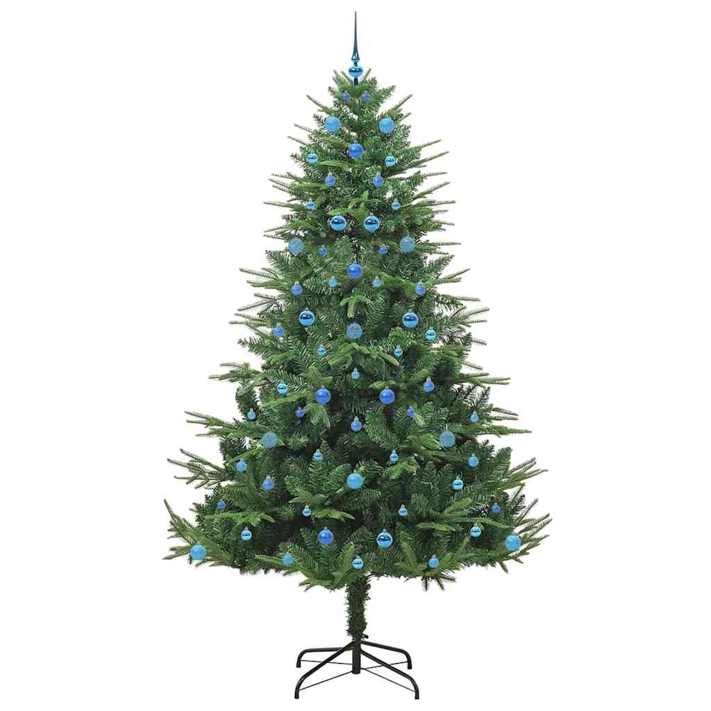 Albero di Natale artificiale preilluminato con set di palline 3395373