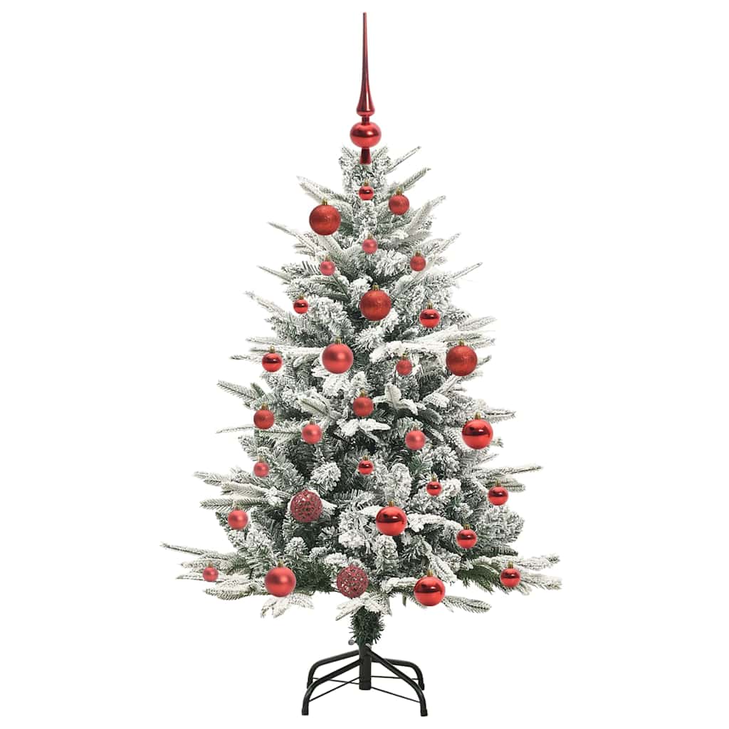 Albero di Natale artificiale preilluminato con set di palline 3395375