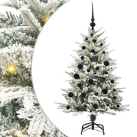 Albero di Natale artificiale preilluminato con set di palline 3395376