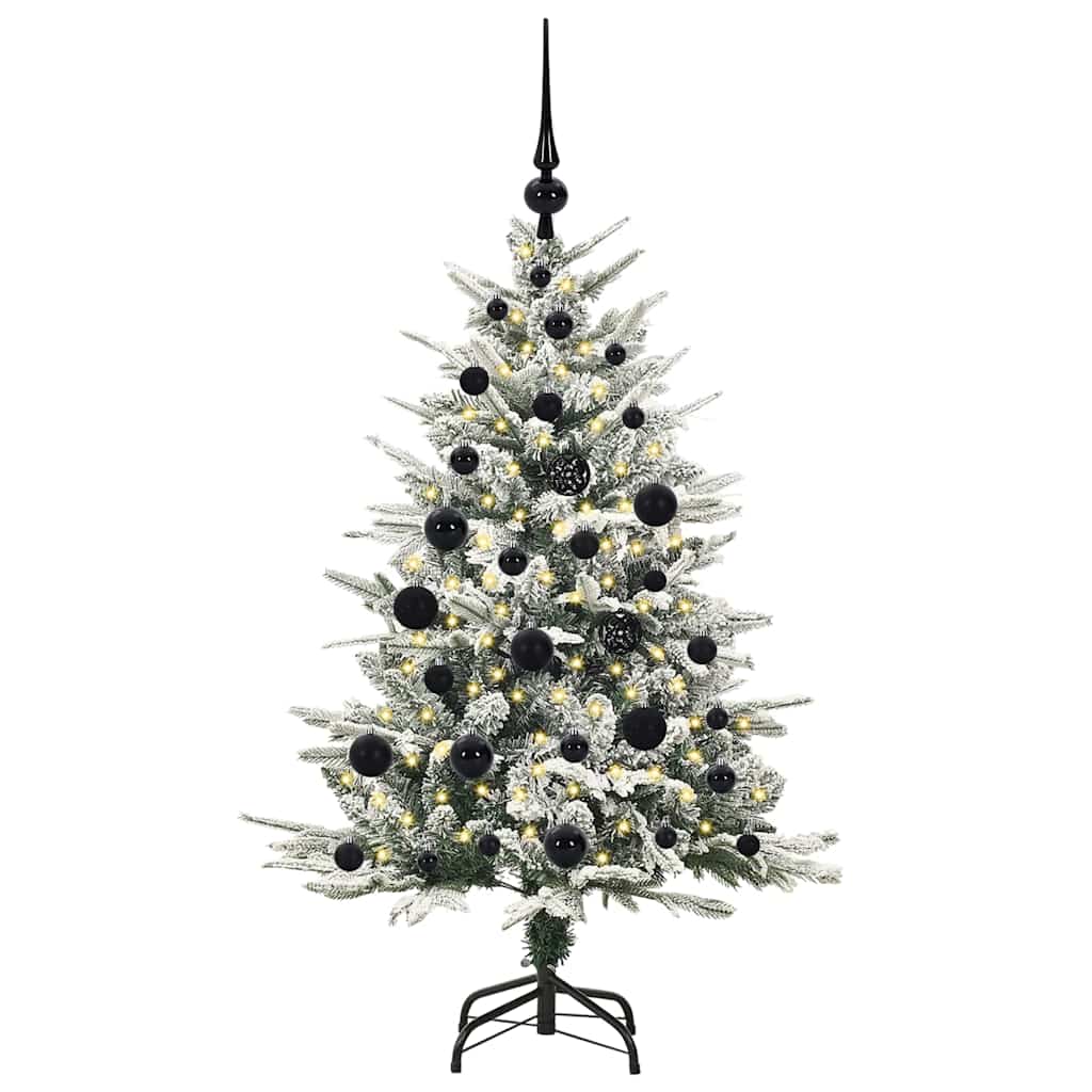Albero di Natale artificiale preilluminato con set di palline 3395376