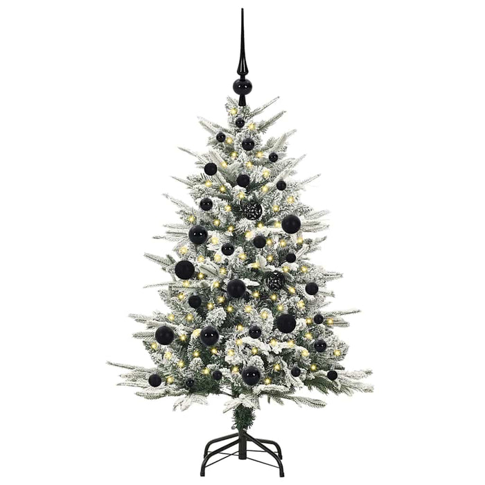 Albero di Natale artificiale preilluminato con set di palline 3395376