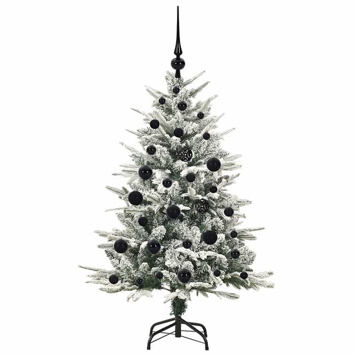 Albero di Natale artificiale preilluminato con set di palline 3395376