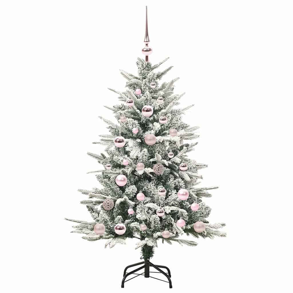 Albero di Natale artificiale preilluminato con set di palline 3395377