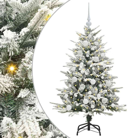 Albero di Natale artificiale preilluminato con set di palline 3395378