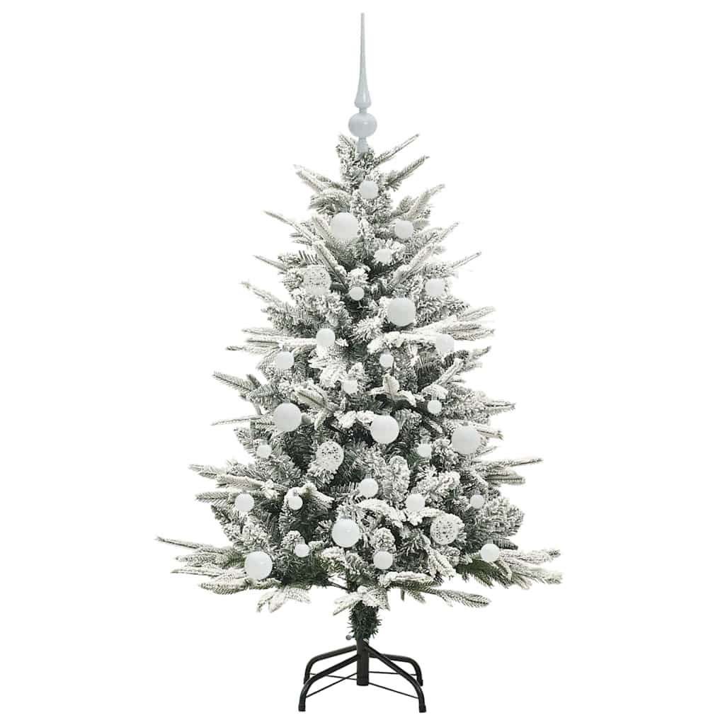 Albero di Natale artificiale preilluminato con set di palline 3395378