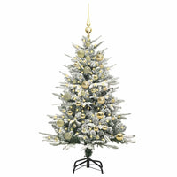 Albero di Natale artificiale preilluminato con set di palline 3395379
