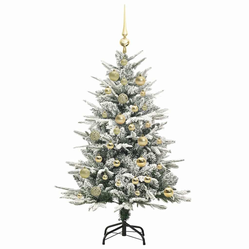 Albero di Natale artificiale preilluminato con set di palline 3395379