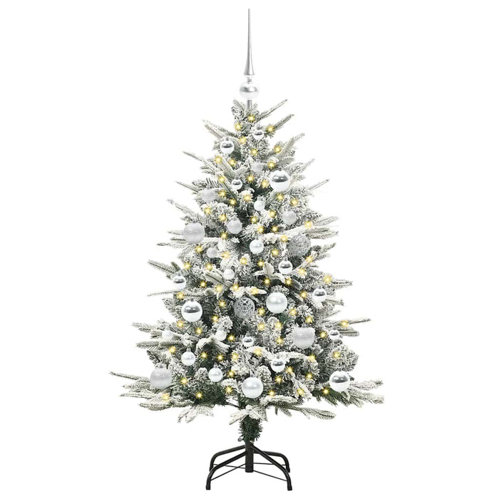 Albero di Natale artificiale preilluminato con set di palline 3395380