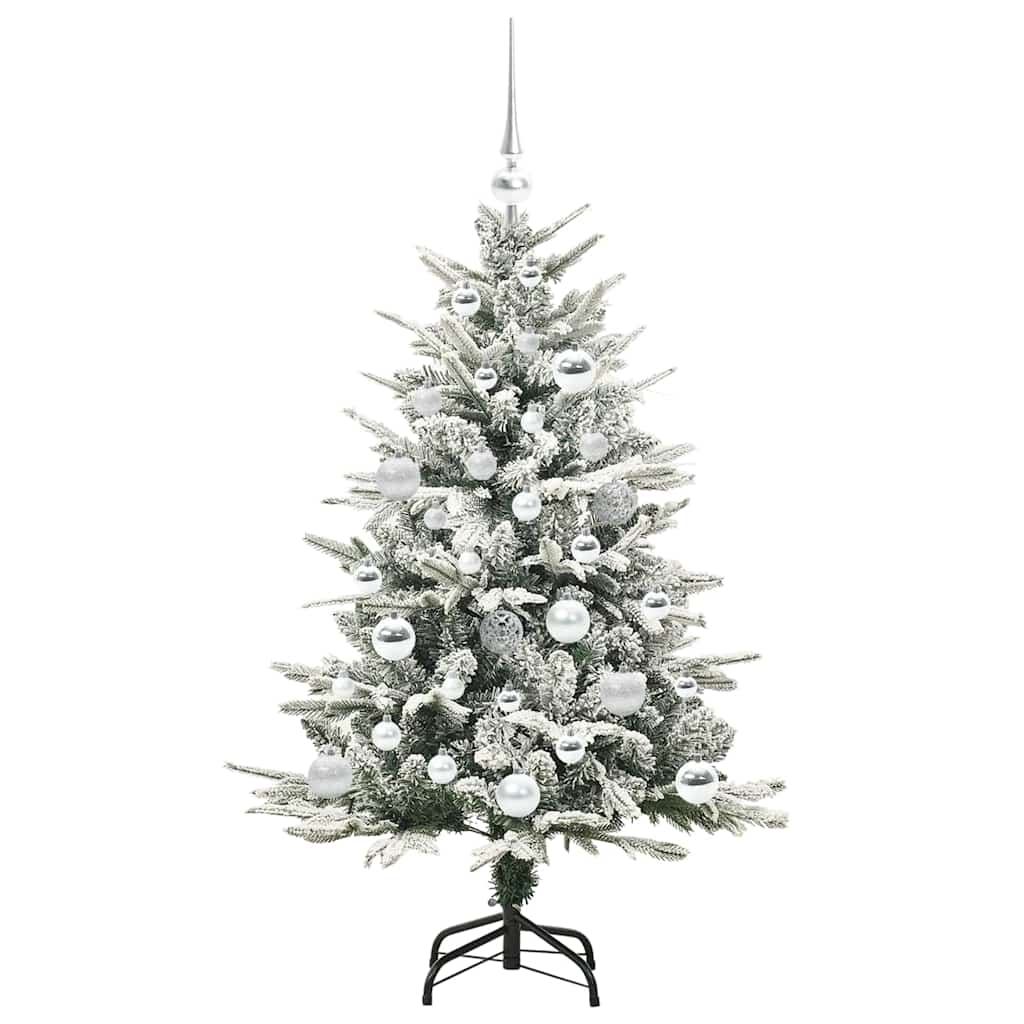 Albero di Natale artificiale preilluminato con set di palline 3395380