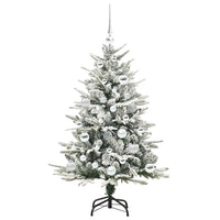 Albero di Natale artificiale preilluminato con set di palline 3395380