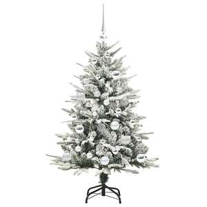 Albero di Natale artificiale preilluminato con set di palline 3395380