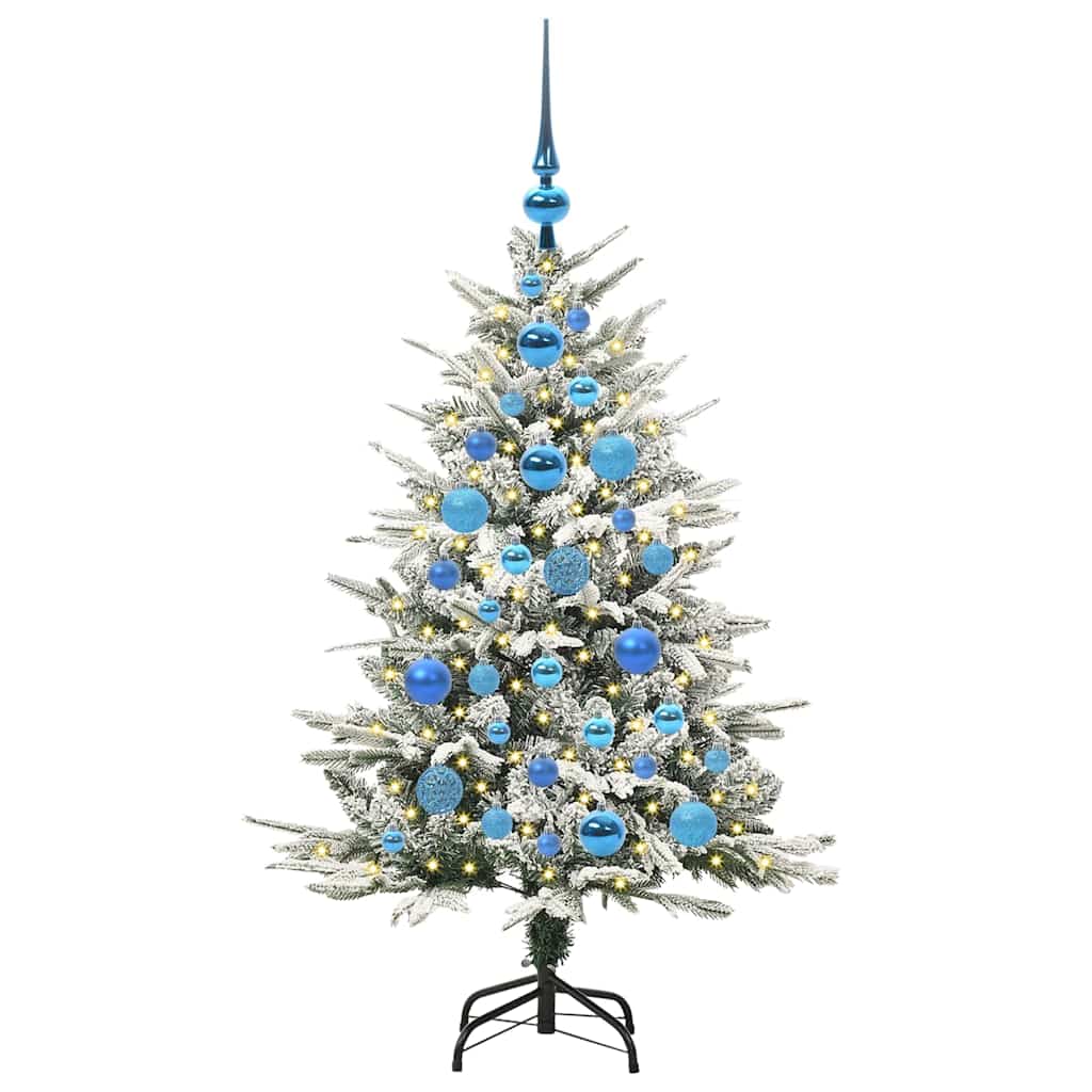 Albero di Natale artificiale preilluminato con set di palline 3395382