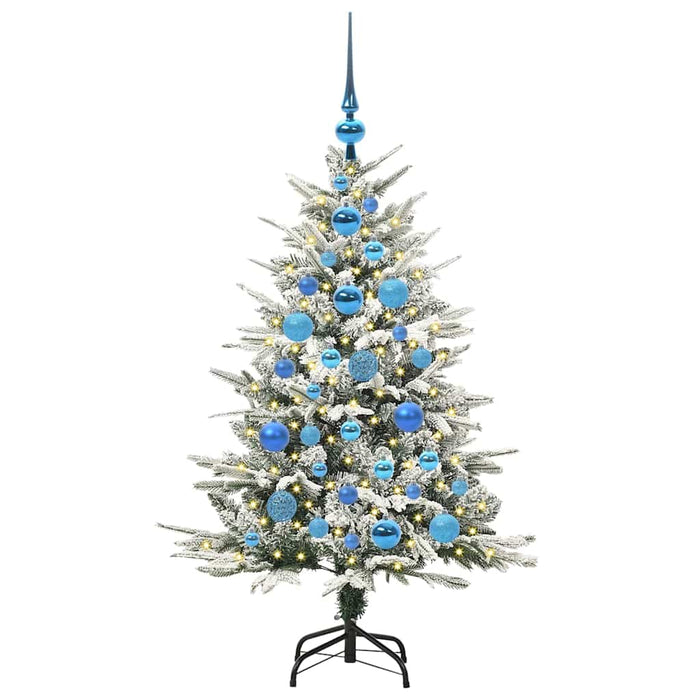 Albero di Natale artificiale preilluminato con set di palline 3395382