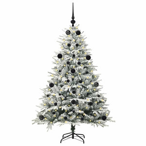 Albero di Natale artificiale preilluminato con set di palline 3395385