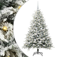 Albero di Natale artificiale preilluminato con set di palline 3395387