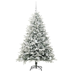 Albero di Natale artificiale preilluminato con set di palline 3395389