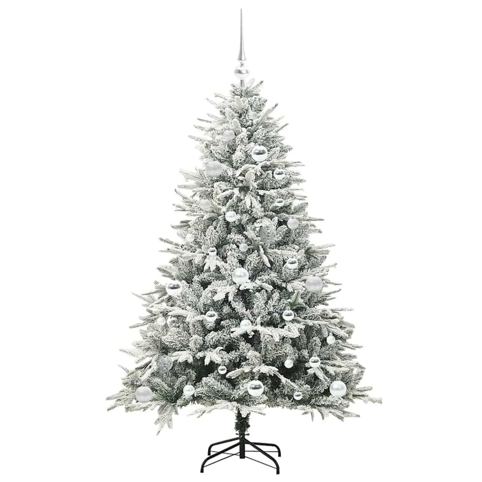 Albero di Natale artificiale preilluminato con set di palline 3395389