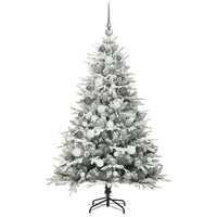 Albero di Natale artificiale preilluminato con set di palline 3395396