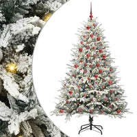 Albero di Natale artificiale preilluminato con set di palline 3395397