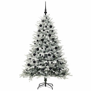 Albero di Natale artificiale preilluminato con set di palline 3395398