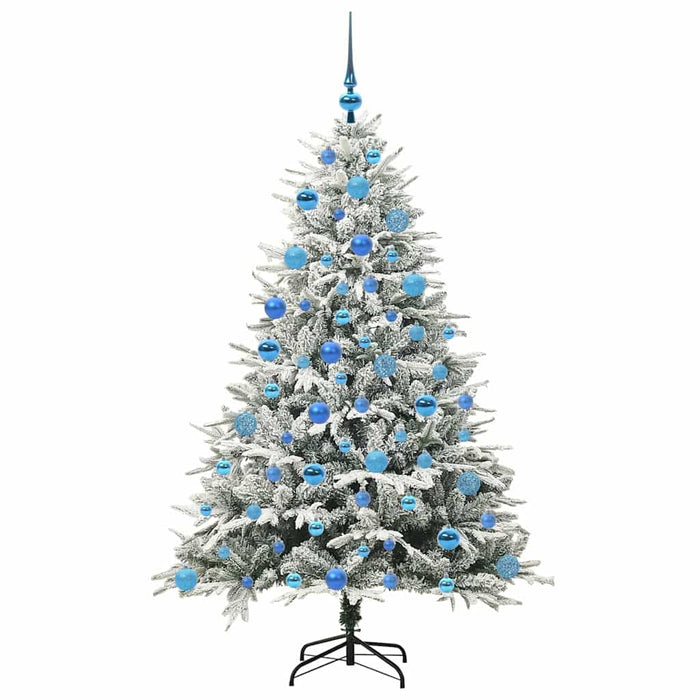 Albero di Natale artificiale preilluminato con set di palline 3395404